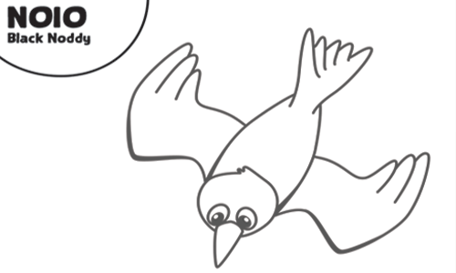 Land-Based Seabirds in Hawaii - Coloring Pages