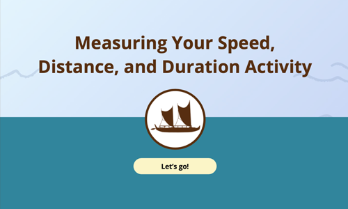 Measuring your speed, distance, and duration: Digital Activity