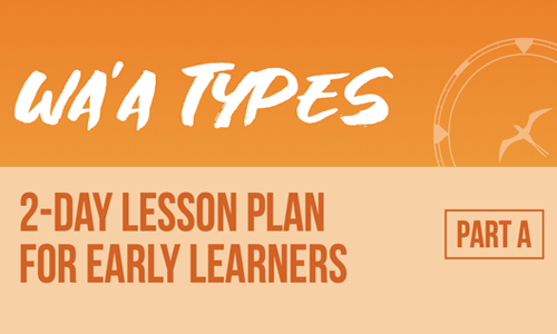 Wa’a Types (Part B) 3-day: Lesson Plan