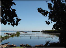 He'eia Fishpond from shore